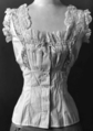 Corset cover, cotton, American or European